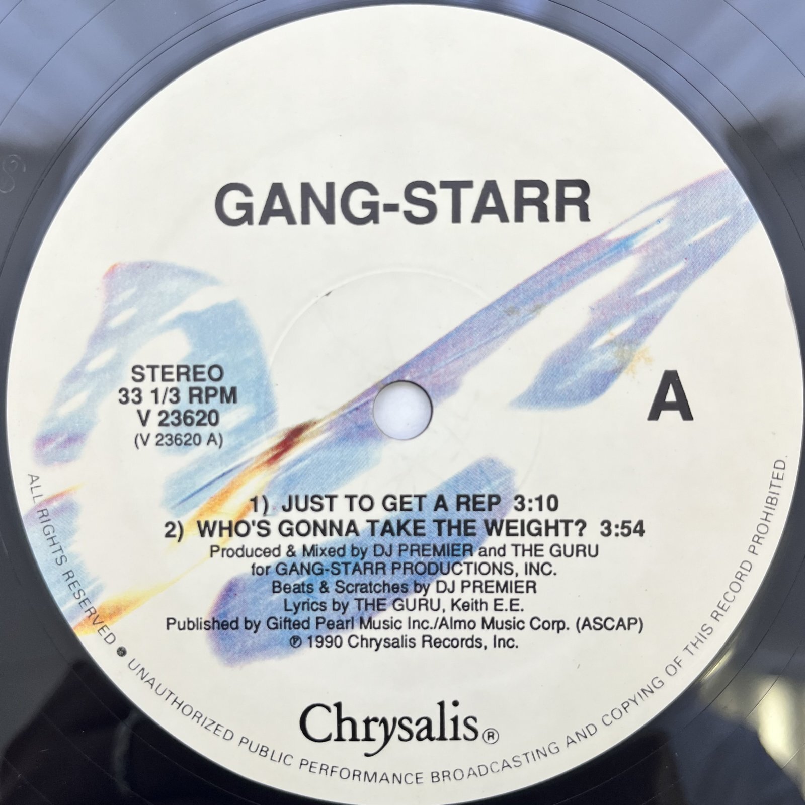 画像3: GANG STARR / JUST TO GET A REP