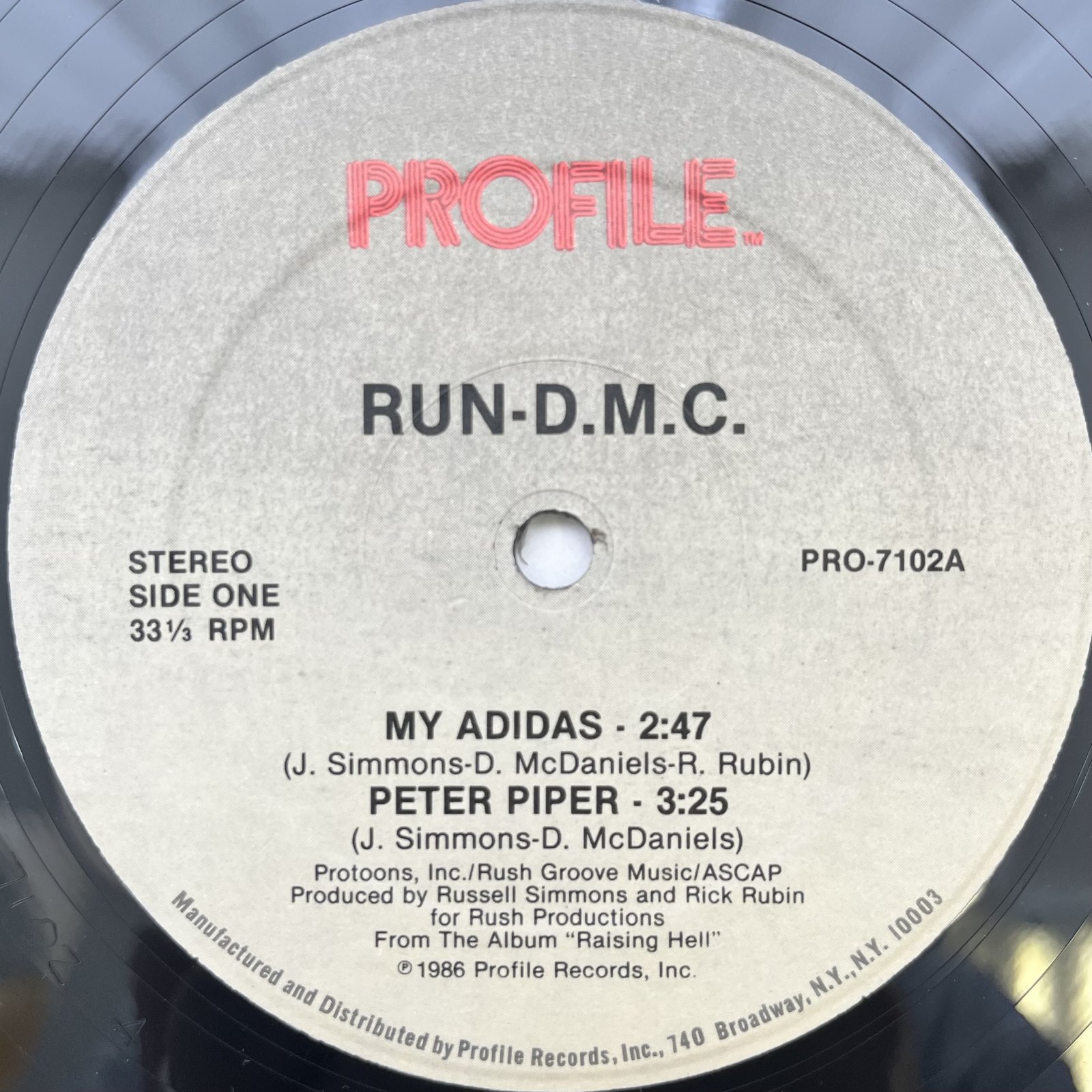 画像3: RUN DMC / MY ADIDAS - PETER PIPER
