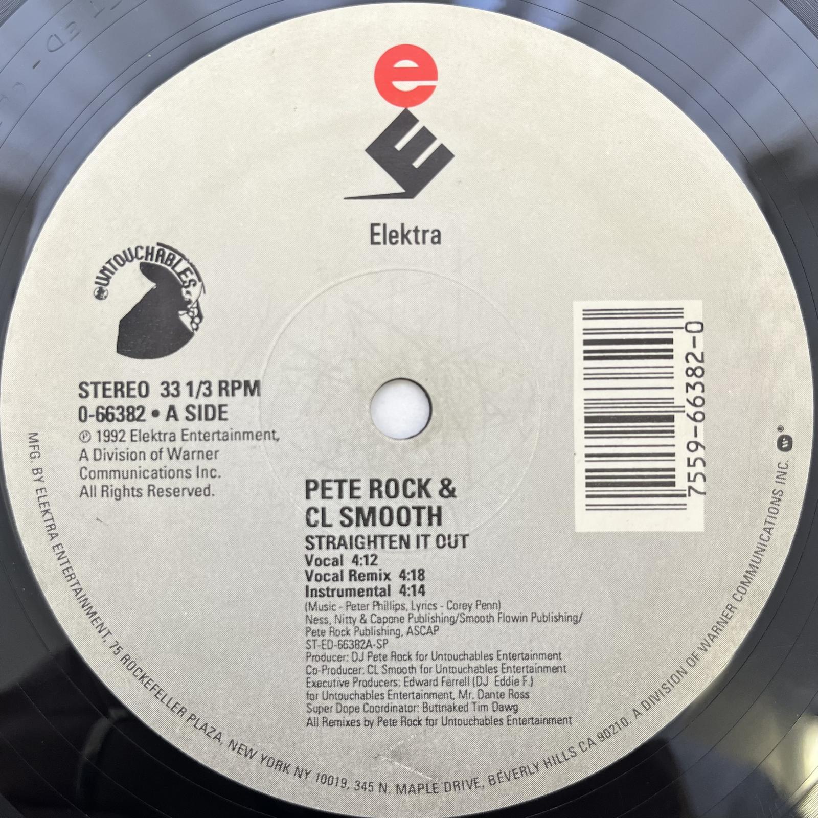 画像3: PETE ROCK & C.L. SMOOTH / STRAIGHTEN IT OUT