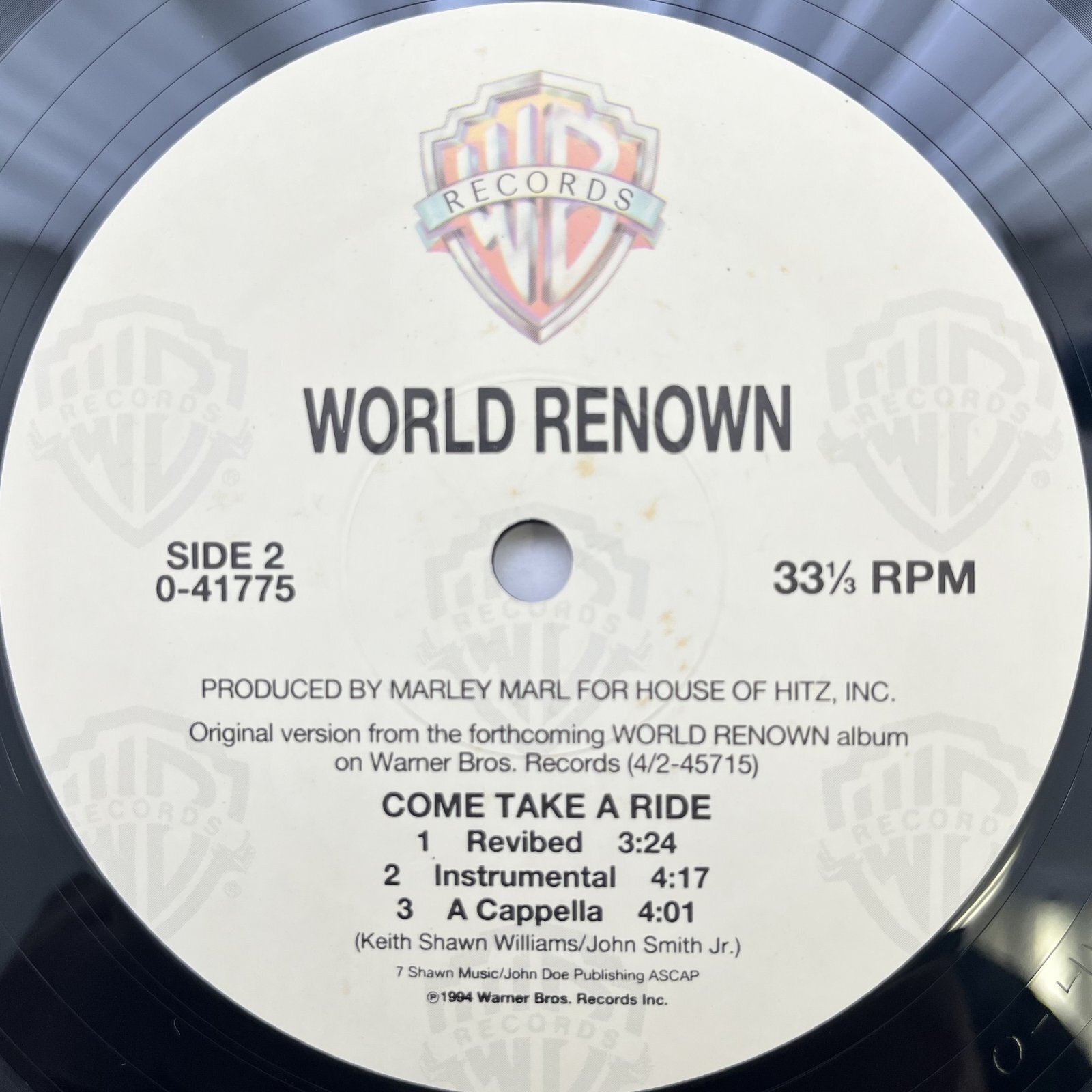 画像4: WORLD RENOWN / COME TAKE A RIDE