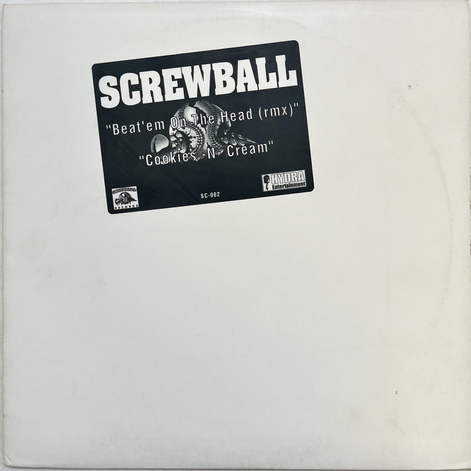 画像1: SCREWBALL / BEAT'EM IN THE HEAD (RMX)