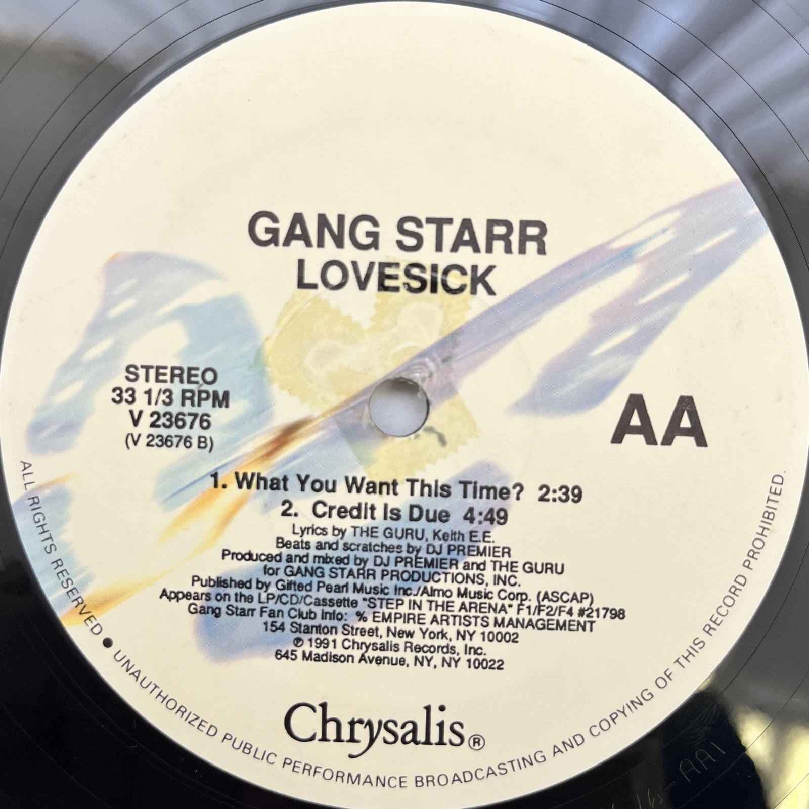 画像4: GANG STARR / EX GIRL TO NEXT GIRL - B.Y.S.