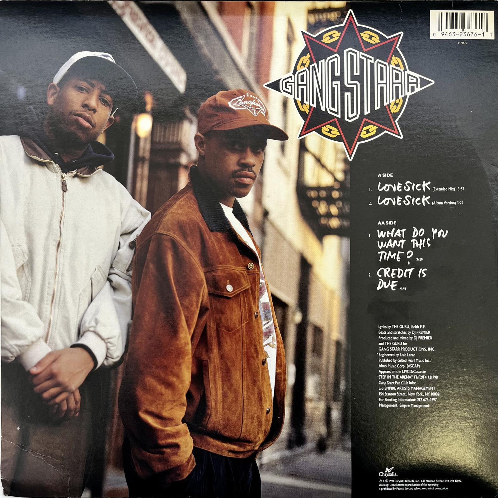 画像2: GANG STARR / EX GIRL TO NEXT GIRL - B.Y.S.