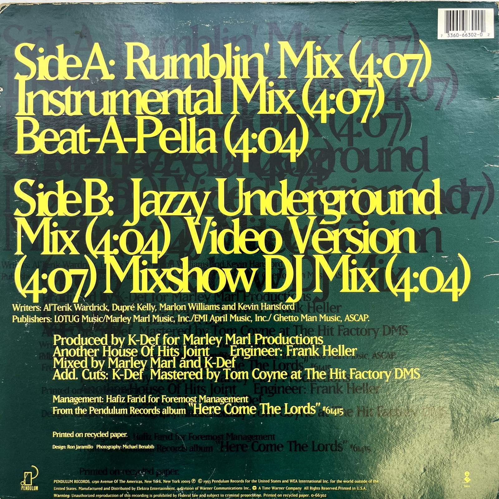 画像2: LORDS OF THE UNDERGROUND / CHIEF ROCKA