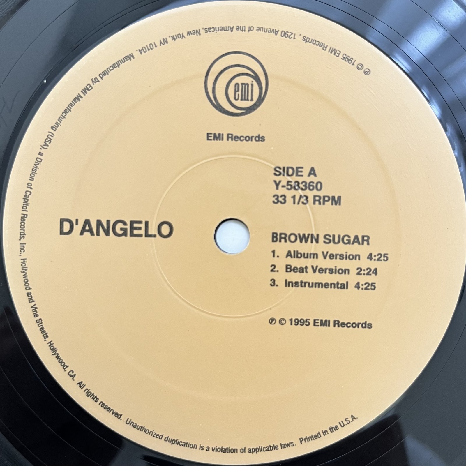 画像3:  D’ANGELO / BROWN SUGAR