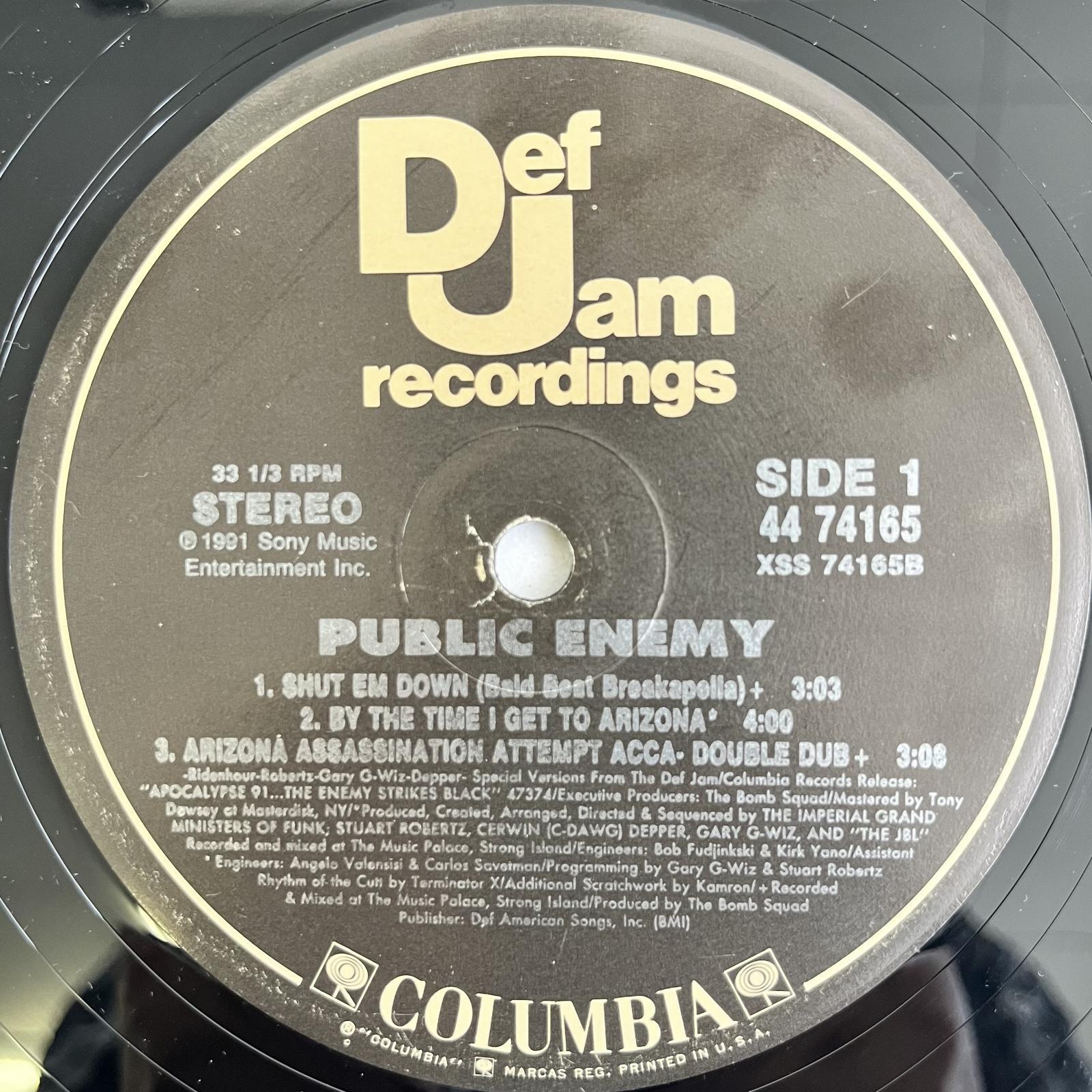 画像3: PUBLIC ENEMY / SHUT EM DOWN