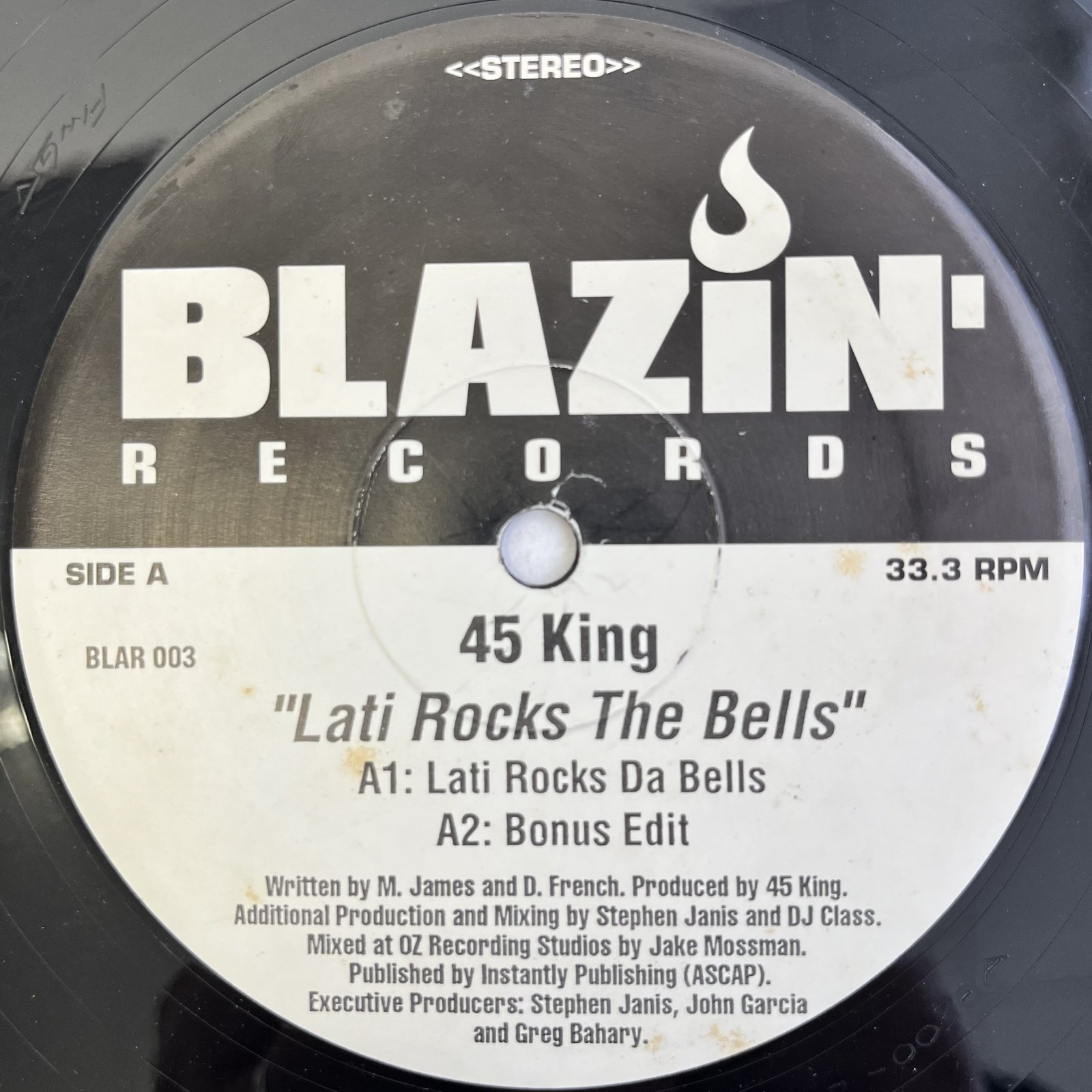 画像3: THE 45 KING feat. KID CAPRI & LATI / LATI ROCKS DA BELL