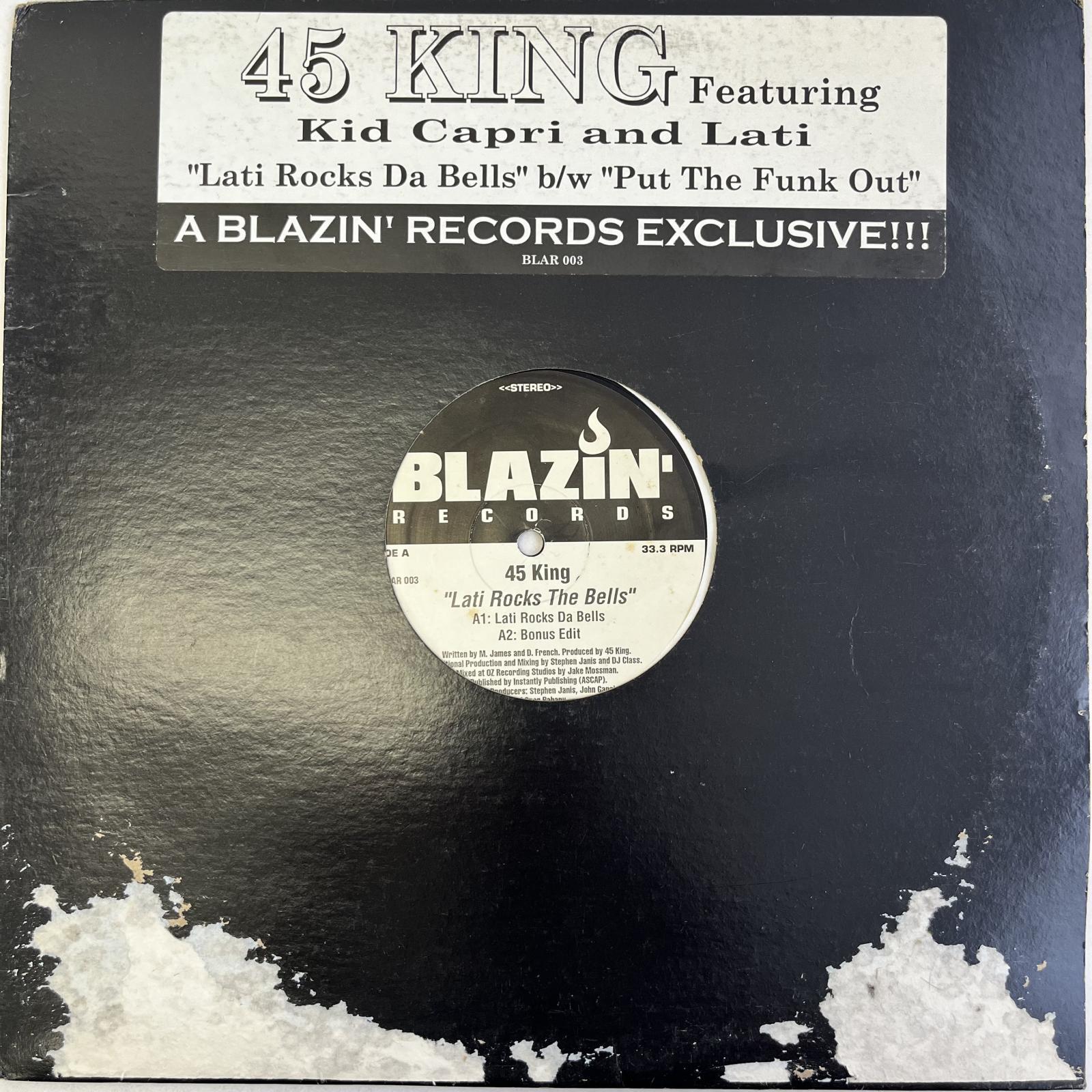 画像1: THE 45 KING feat. KID CAPRI & LATI / LATI ROCKS DA BELL