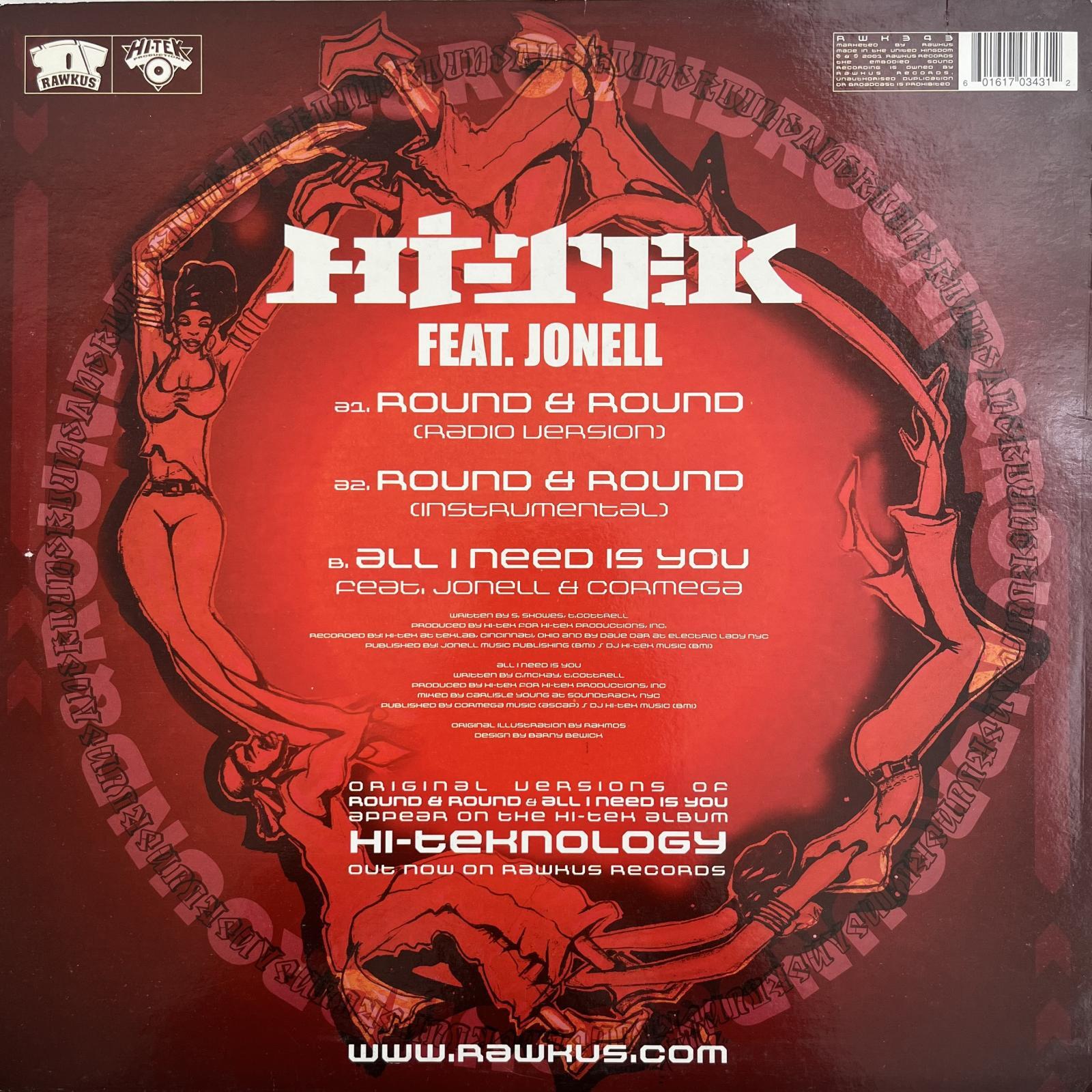 画像2: HI-TEK feat. JONELL / ROUND & ROUND