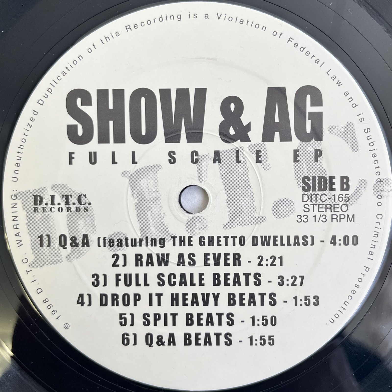 画像4: SHOW & A.G. / FULL SCALE EP