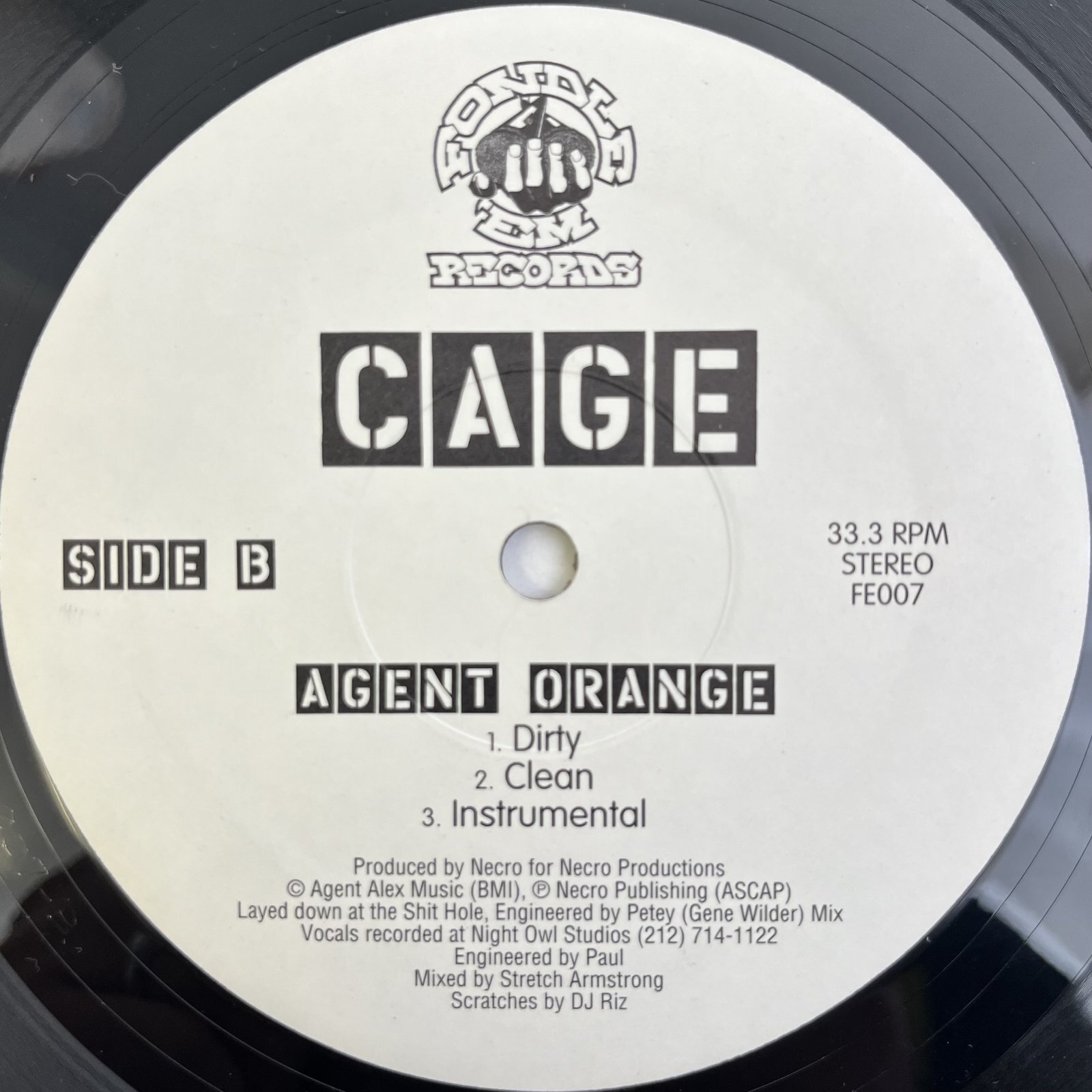画像2: CAGE / RADIOHEAD - AGENT ORANGE