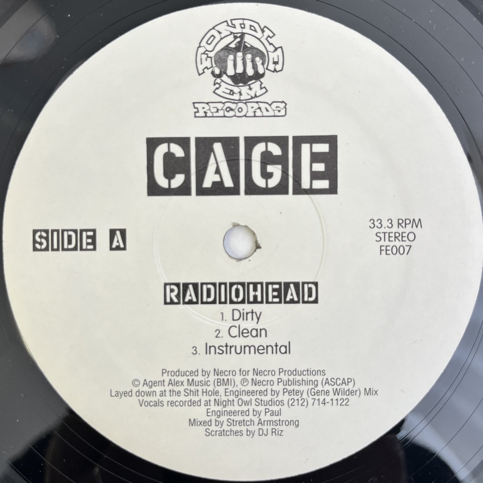 画像1: CAGE / RADIOHEAD - AGENT ORANGE