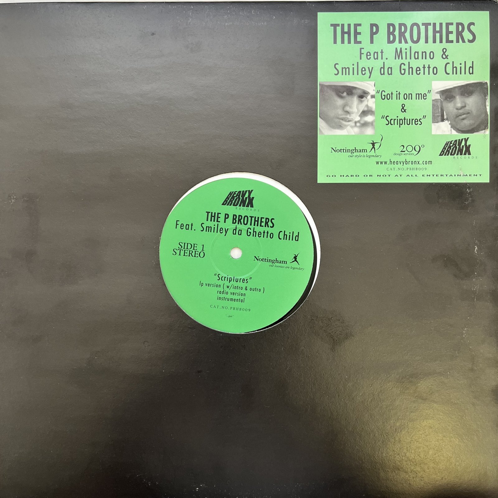 画像1: THE P BROTHERS / GOT IT ON ME - SCRIPTURES