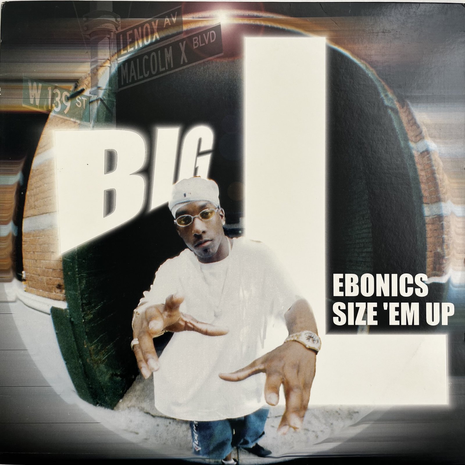 画像1: BIG L / EBONICS - SIZE 'EM UP