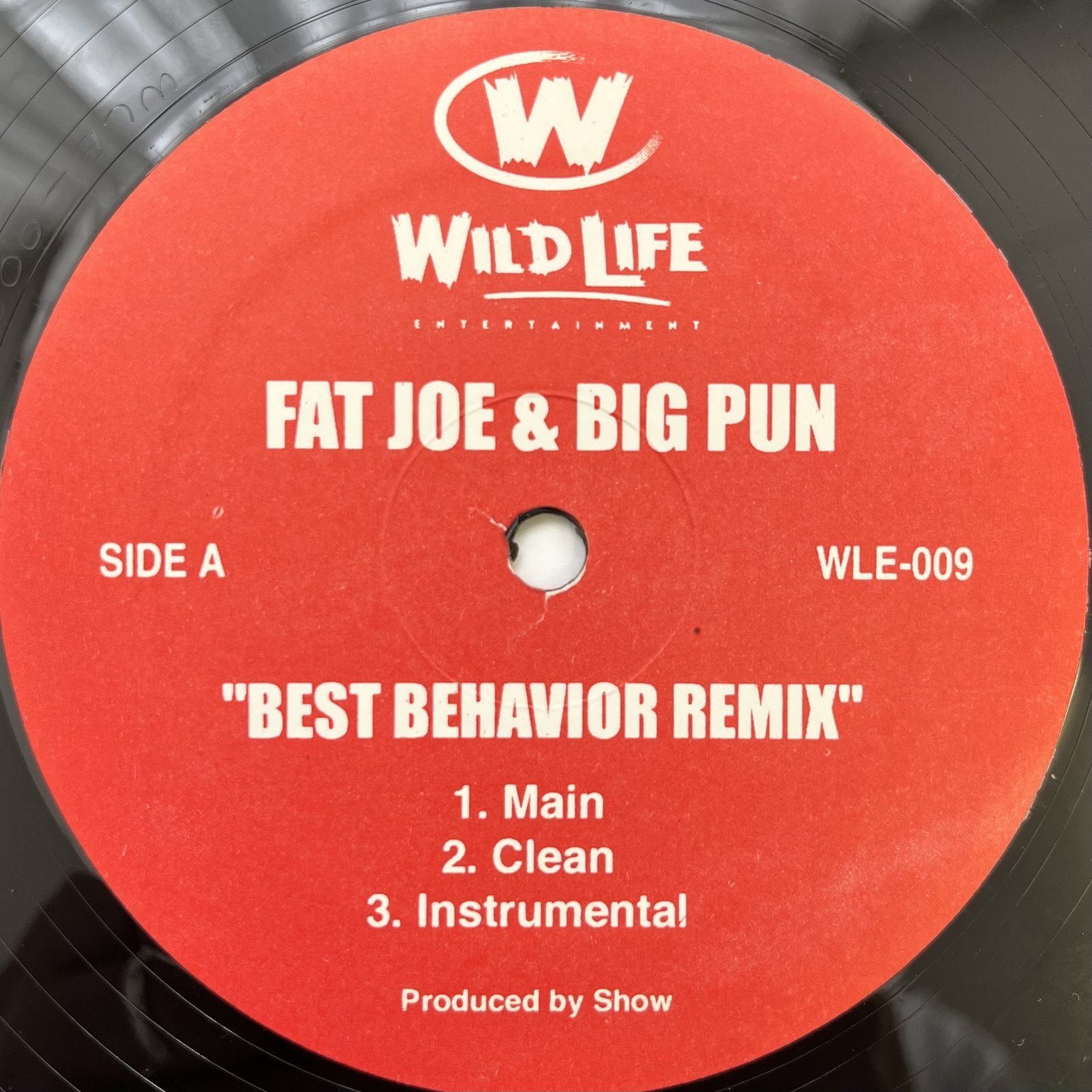 画像1: FAT JOE & BIG PUN / BEST BEHAVIOUR (REMIX) - A BLESS / MY LIFE'S ON THE EDGE