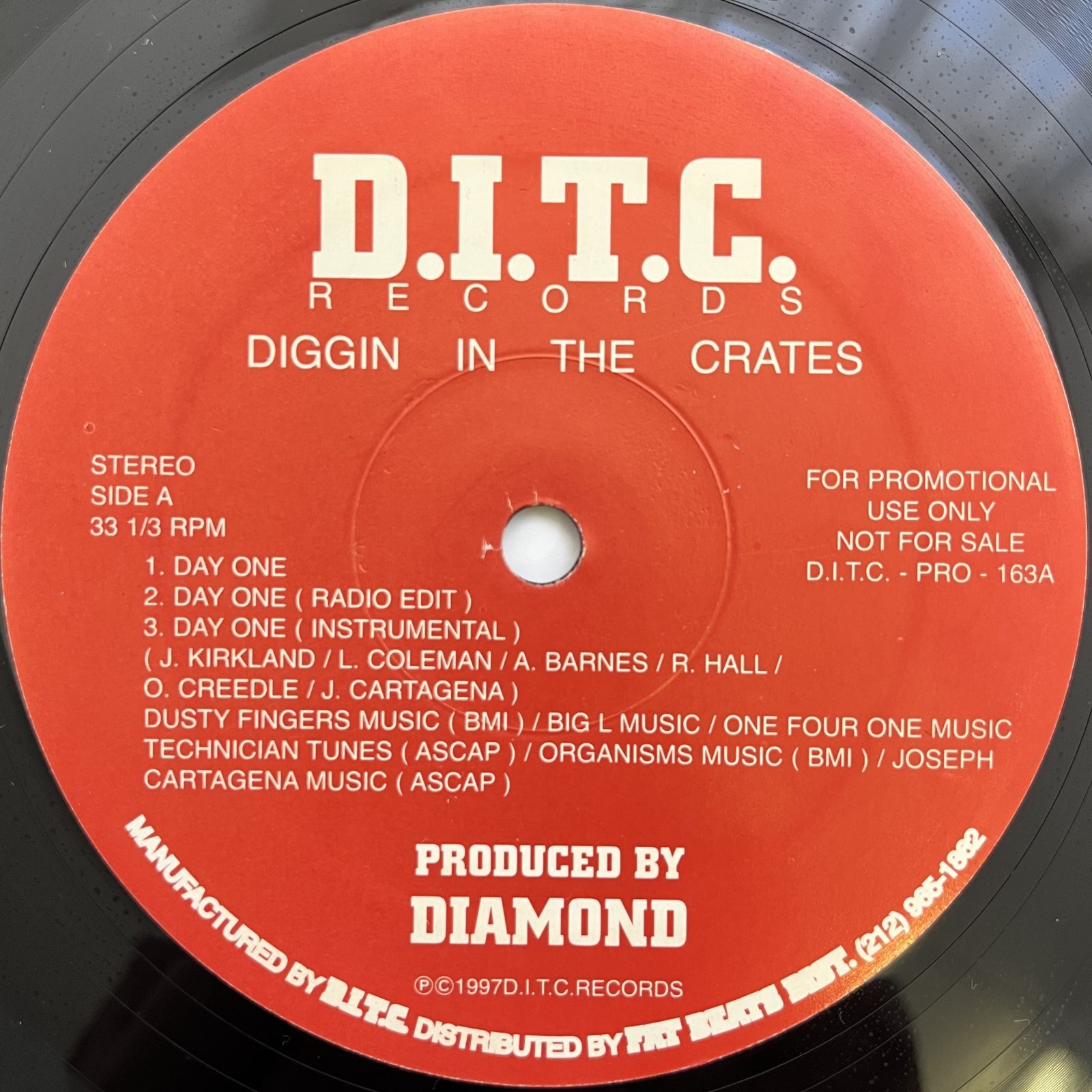 画像1: D.I.T.C. / DAY ONE (REMIX)